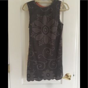 Free People Crochet Mini Dress